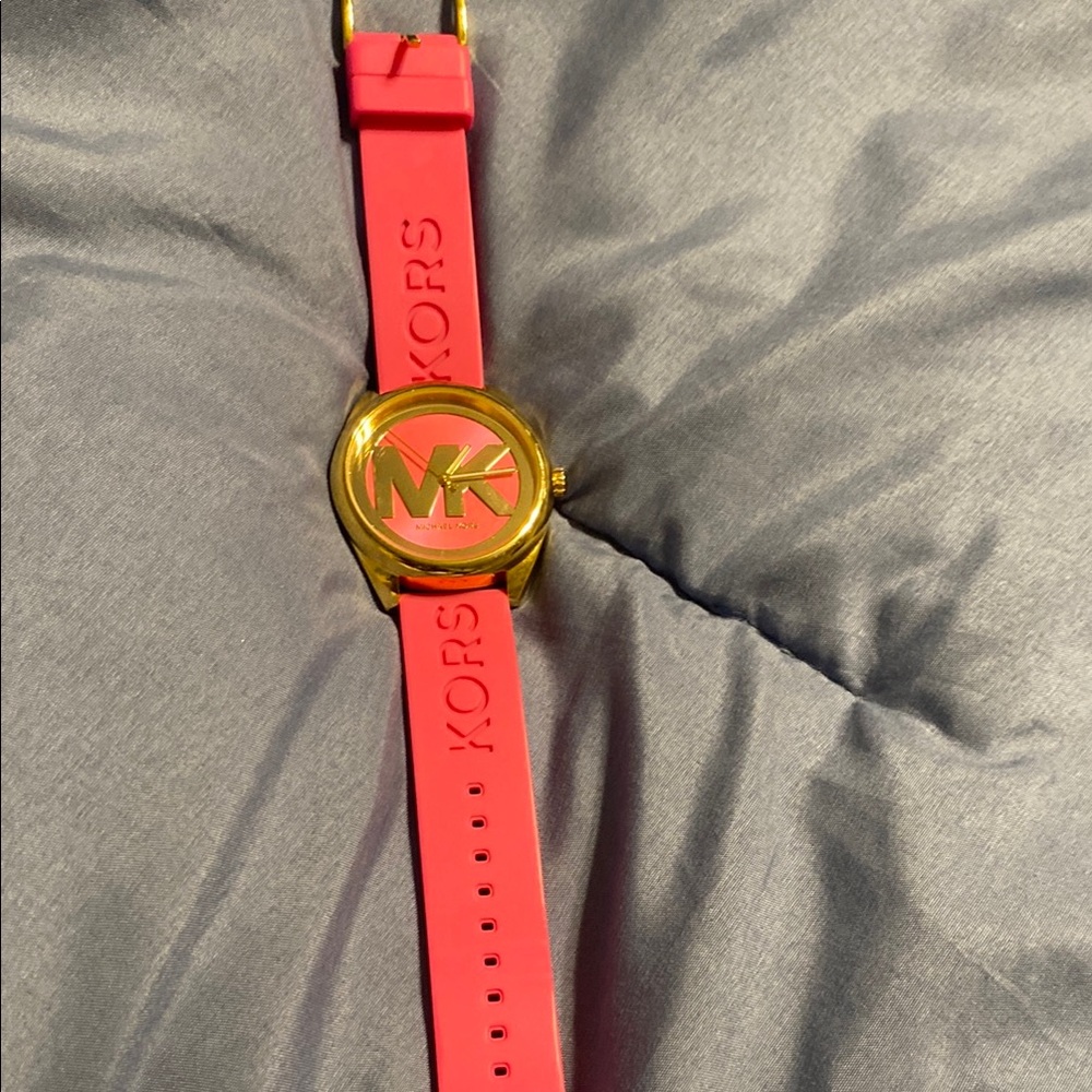 Michael Kors Pink and Gold Women's Watch